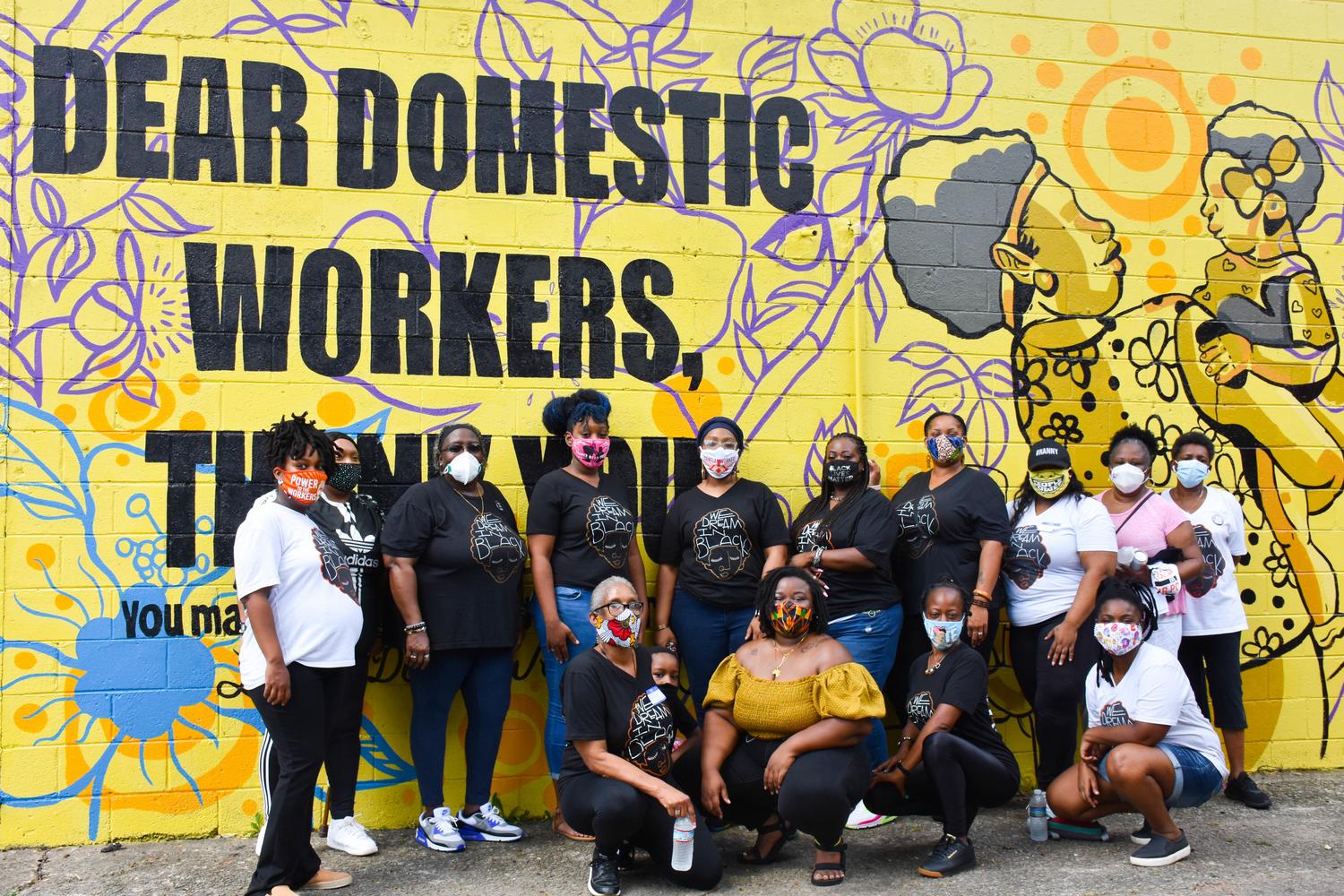 Dear Domestic Workers Mural, Georgia WeDiB Chapter