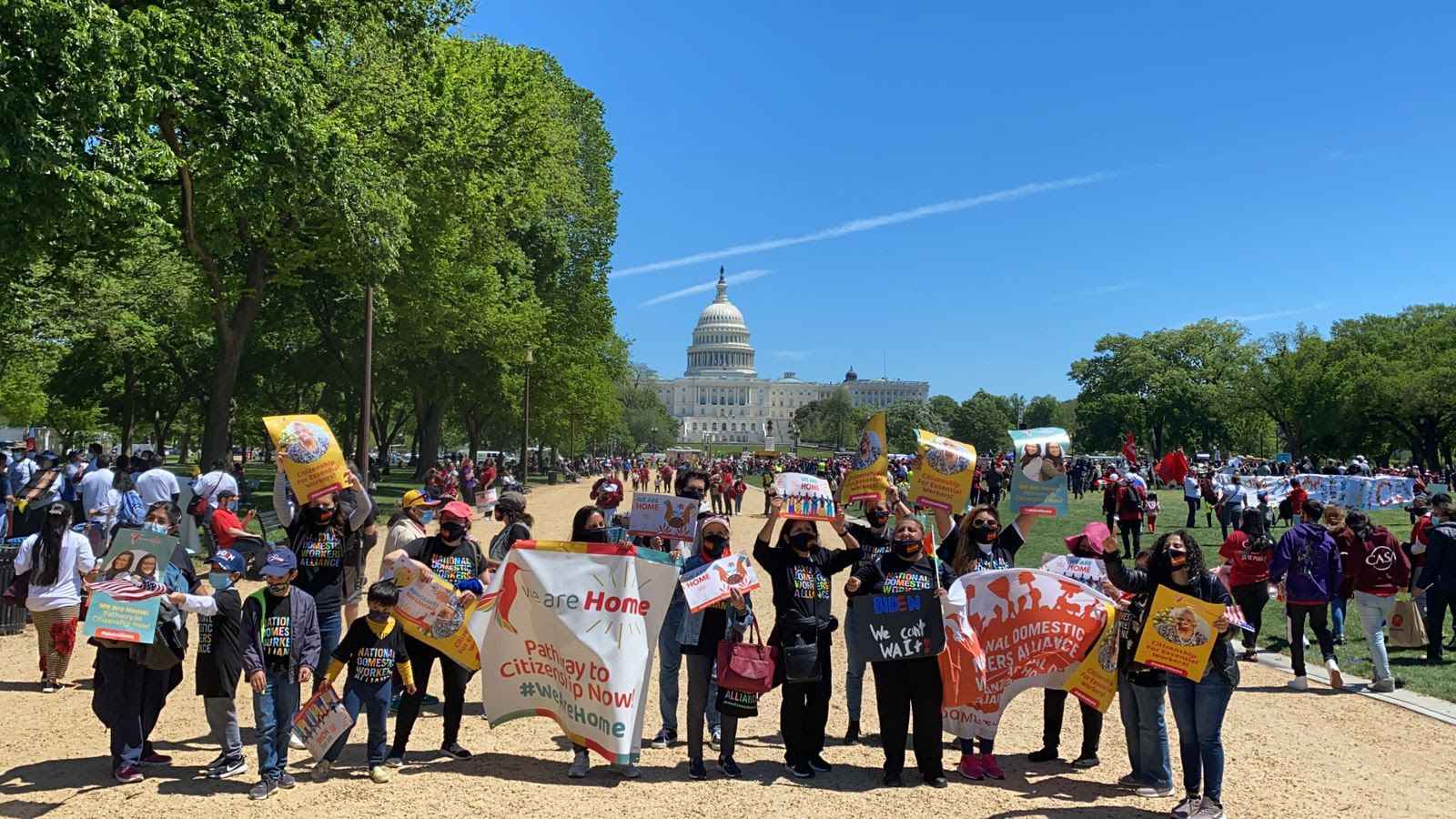 May Day 2021 We Are Home Rally